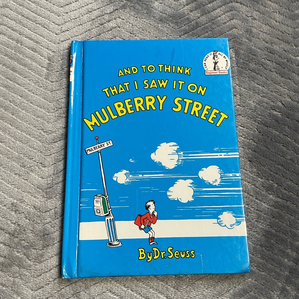 Vtg 1964 Dr. Seuss And To Think That I Saw It‎ On Mulberry Street Book Club